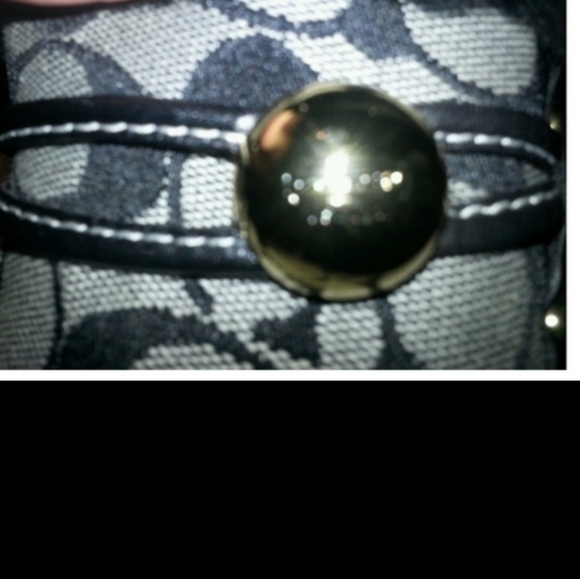 NEW AUTHENTIC VINTAGE COACH SIGNATURE C GRAY MULE CLOGS SIZE 7 - Picture 7 of 14